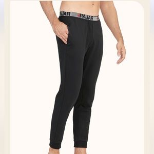 NEW🇨🇦 Pajar Men’s French Terry Jogger Loungewear size Medium Navy w/pockets